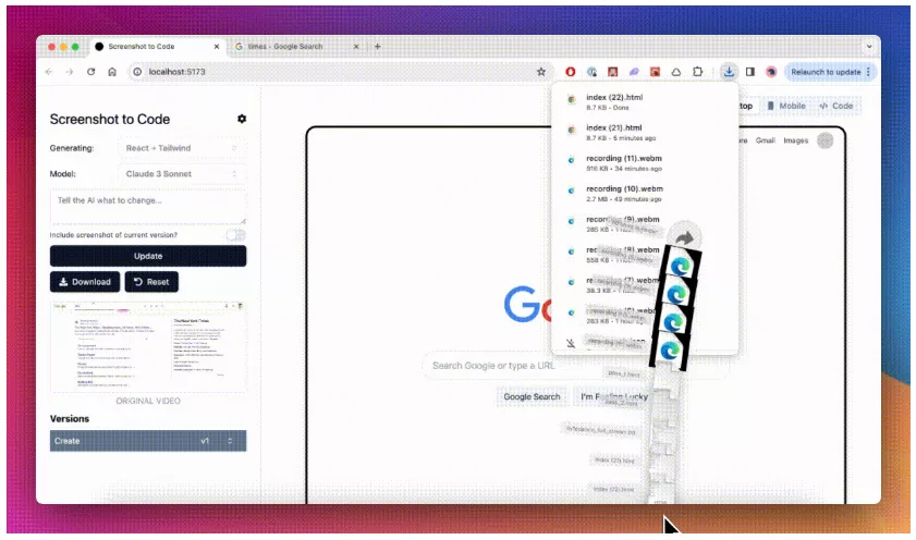 Screenshot-to-Code Screenshot-to-Code